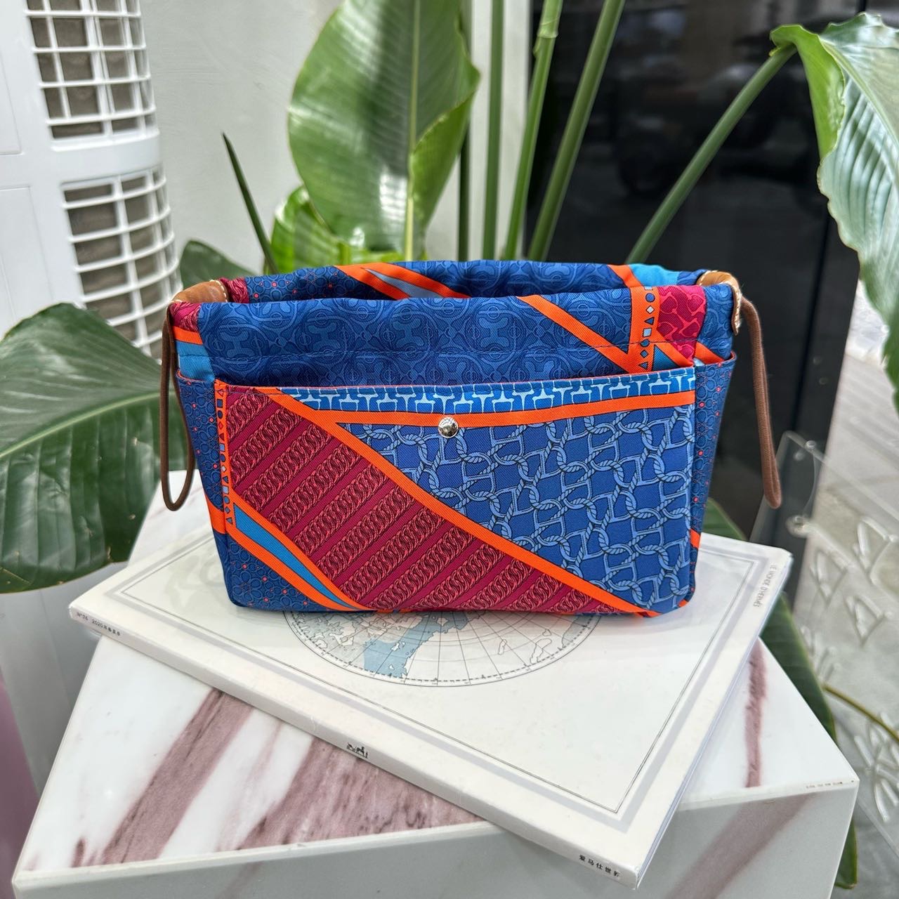 Hermes 爱马仕 真丝内胆包 适用于BK25 框R刻