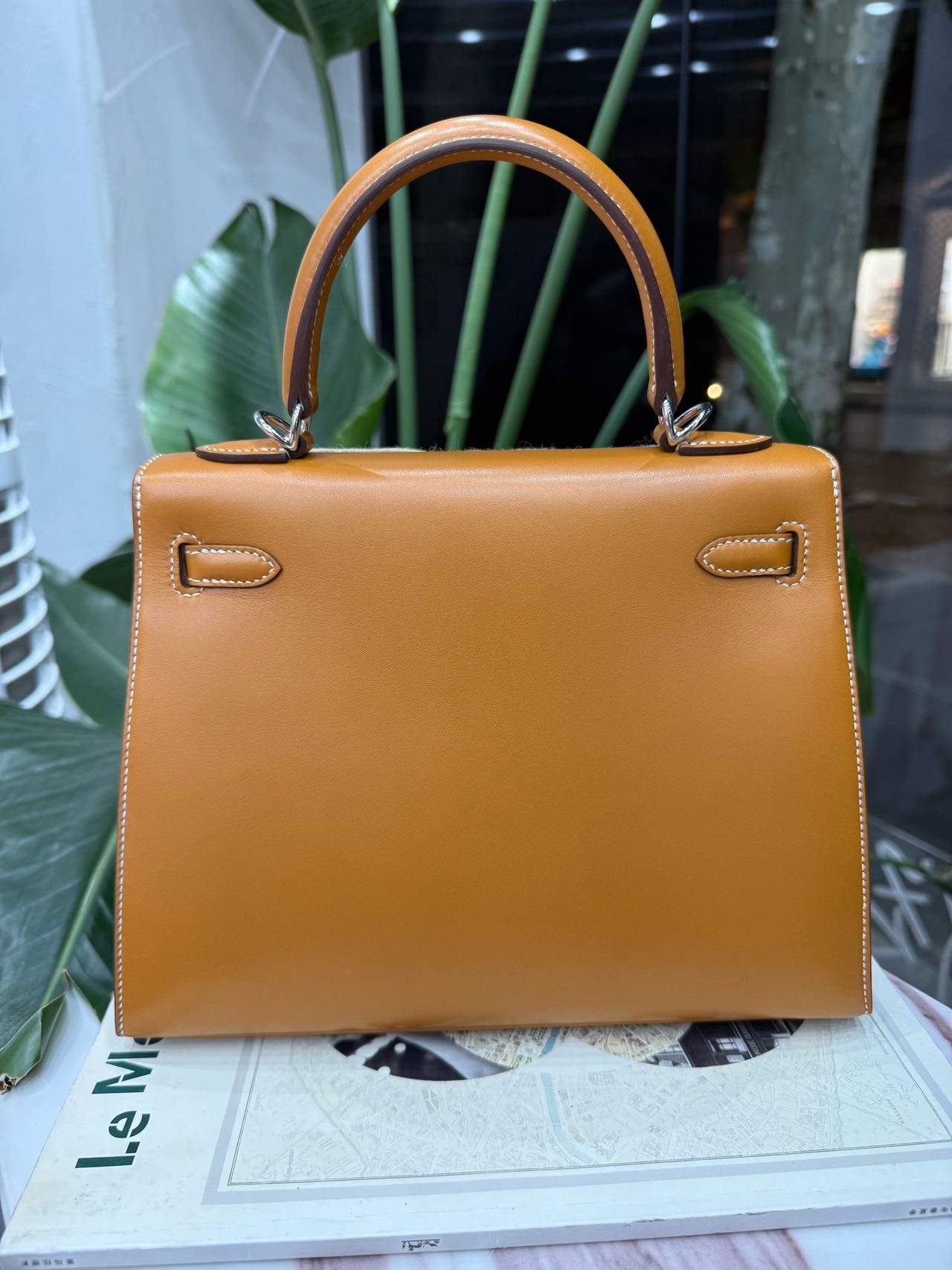 Hermes 爱马仕 kelly25 沙滩金 银扣 Butler皮 Z刻 全套无票 缩略图