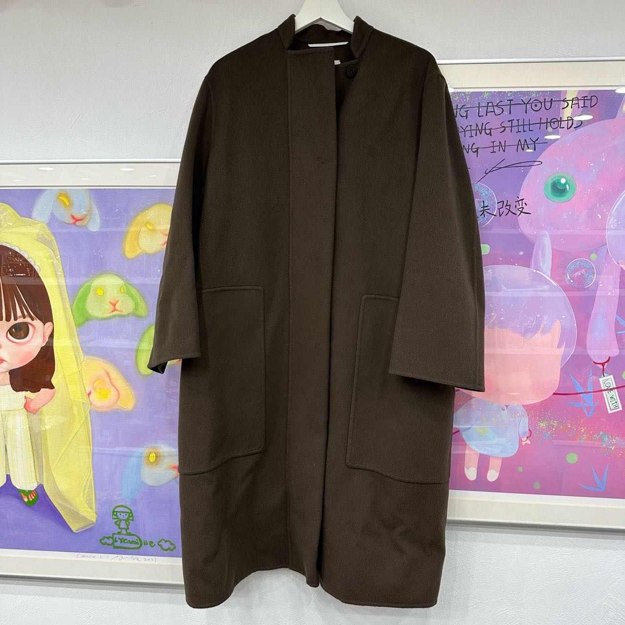 A级 Hermes 女士羊绒大衣 36码