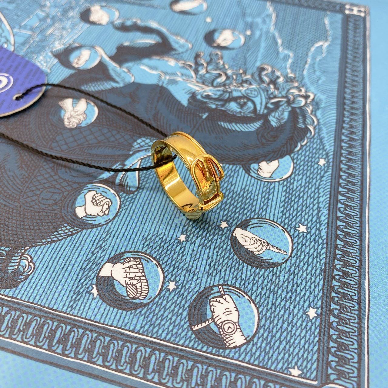 中古 Hermes 丝巾扣 很有质感