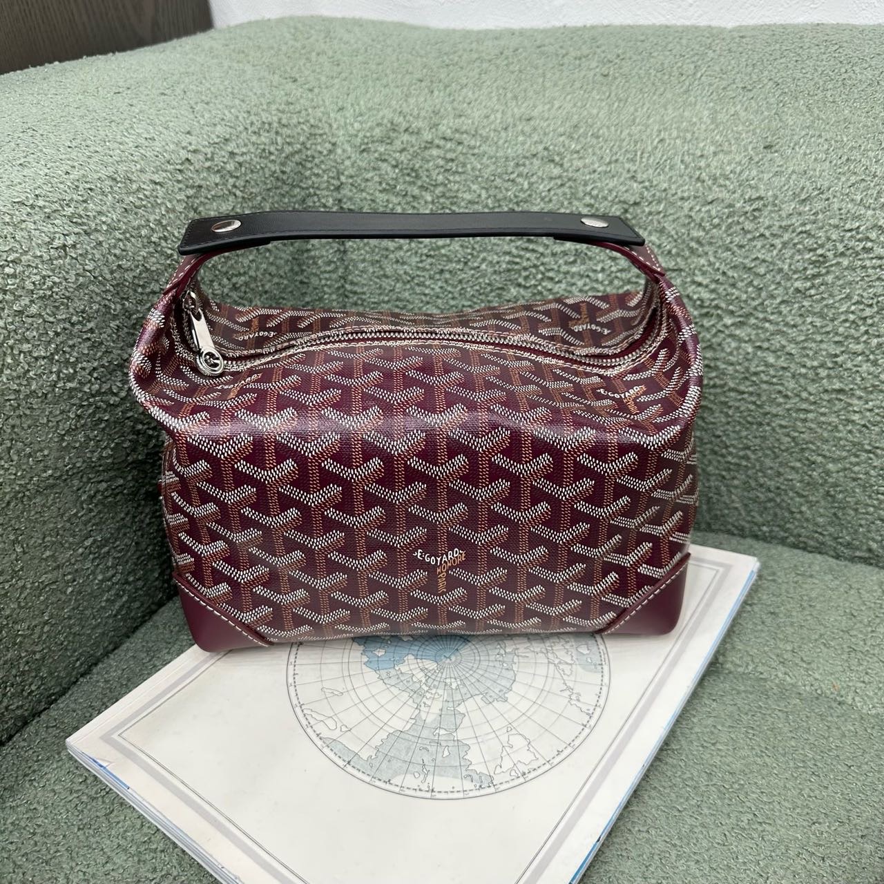 A级 Goyard 戈雅老花化妆包/单肩包