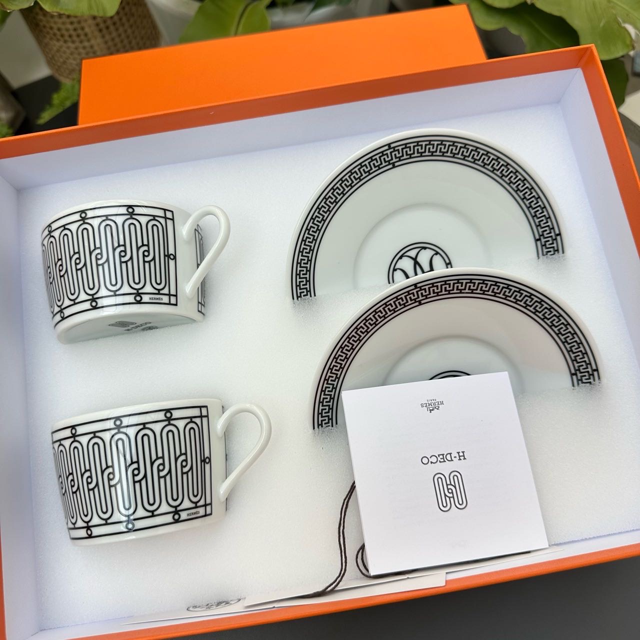 N级 Hermes 陶瓷咖啡杯/茶杯 带盒子
