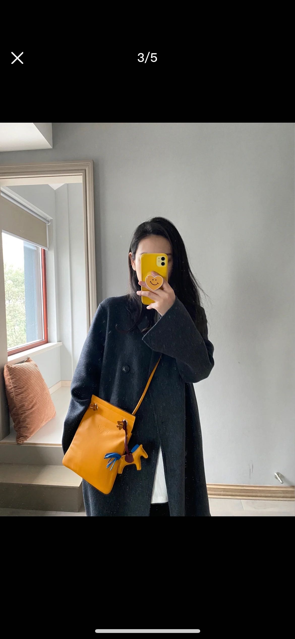 N级 Hermes  爱马仕太阳黄☀️  aline全皮小包  swift牛皮  一万多些入手爱马仕 D刻  全套带票带盒子 缩略图