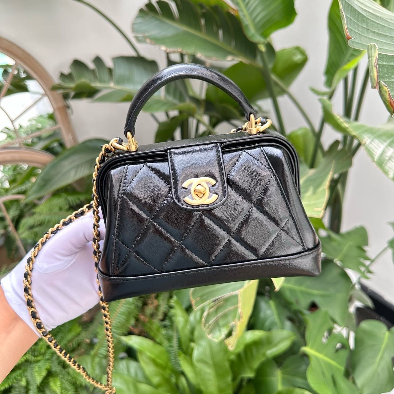 N级 Chanel 香奈儿 24年最新款 黑金医生包 钢印款 小号  全套
原价47500  特价