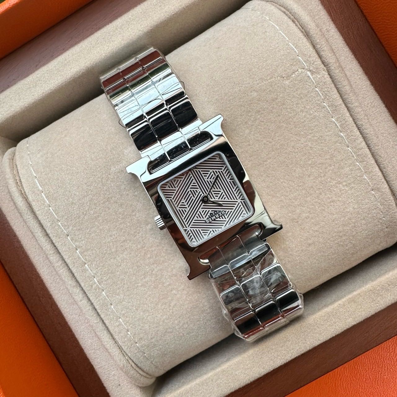 N级 Hermes H钢表 21mm 全套带保卡