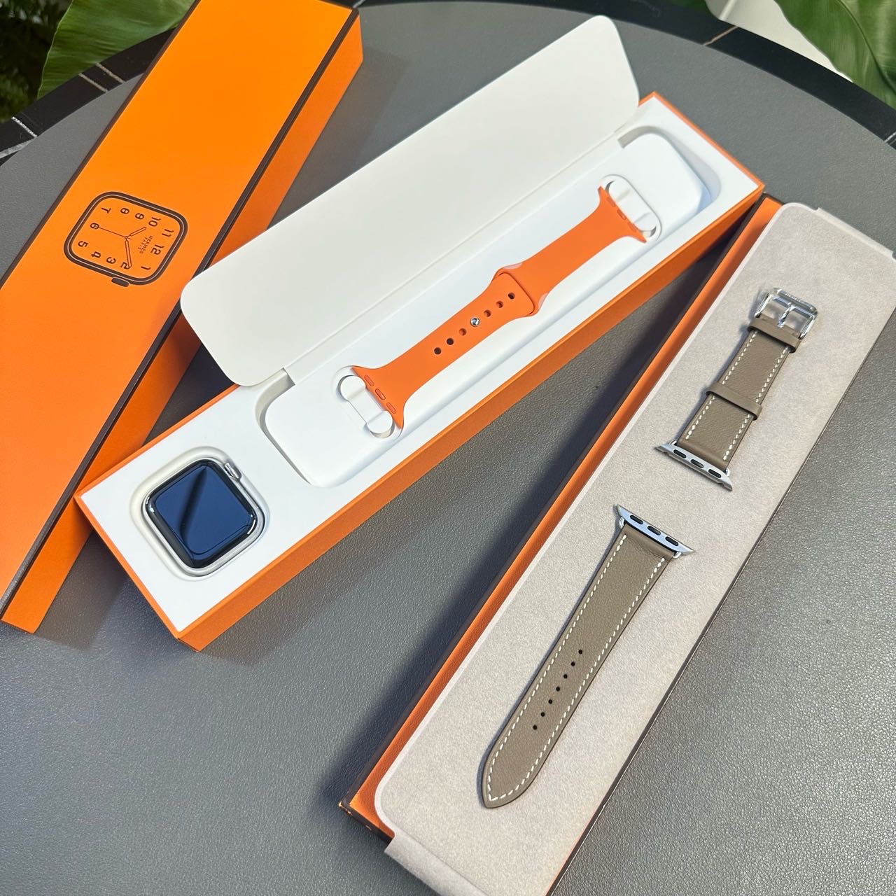 N级 Hermes apple watch 带盒子 双表带 S7 41mm