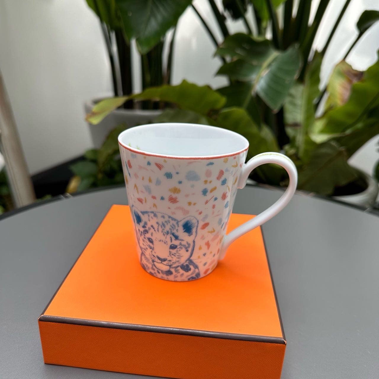 N级 Hermes 陶瓷老虎马克杯 带盒子 缩略图