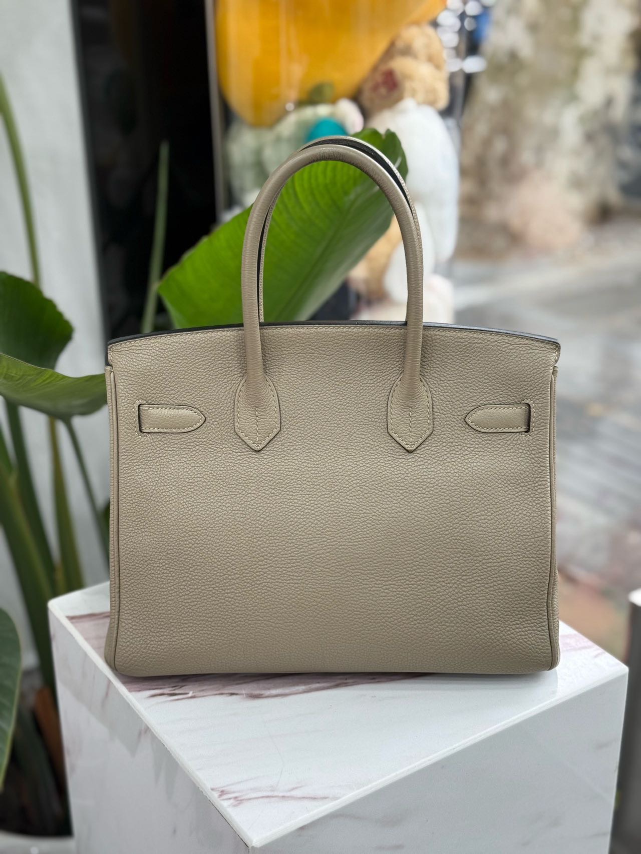 Hermes 爱马仕Birkin30/bk 30 斑鸠灰 框N刻 togo 缩略图