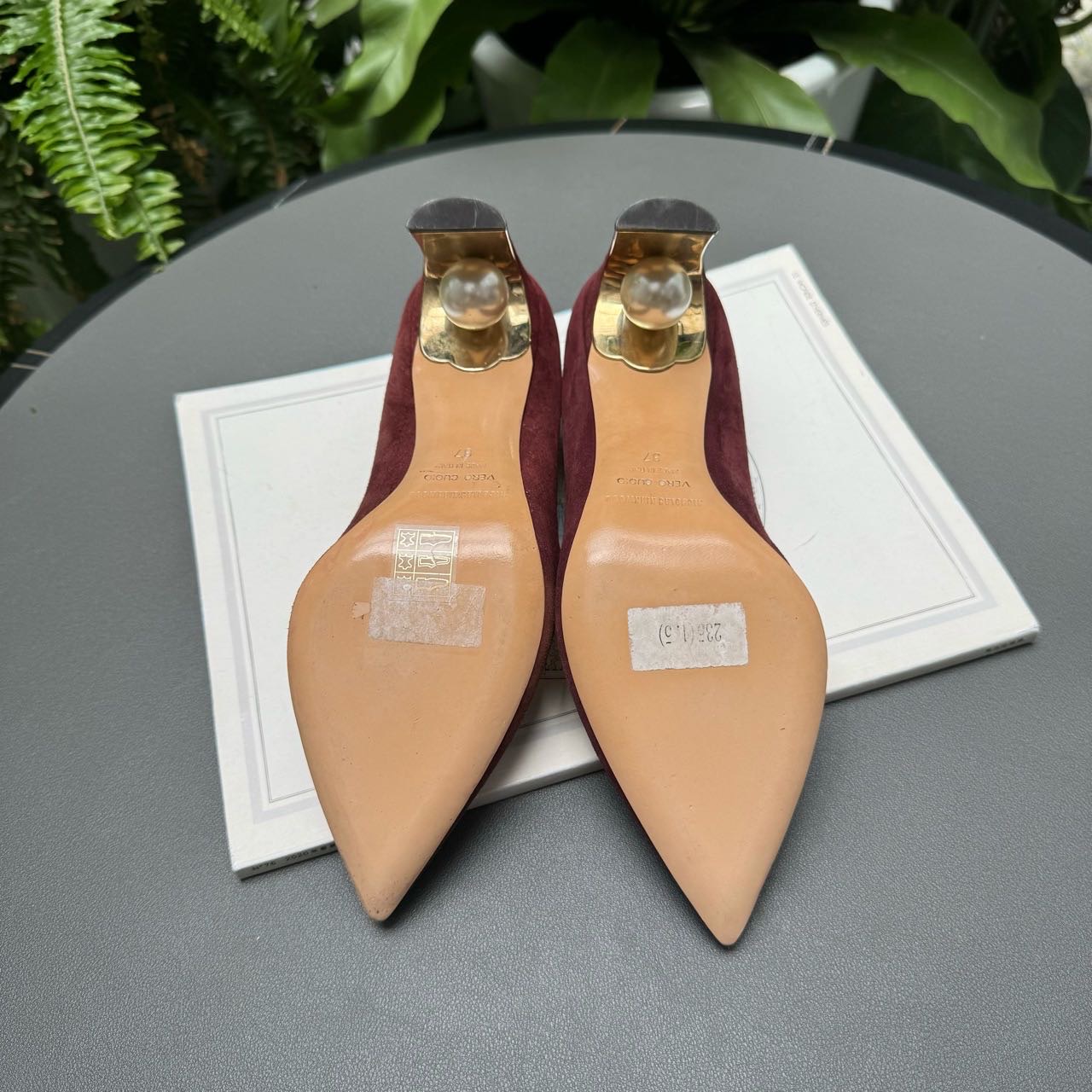 A级 NICNOLAS KIRKWOOD 珍珠高跟鞋 跟高7CM 37码 缩略图