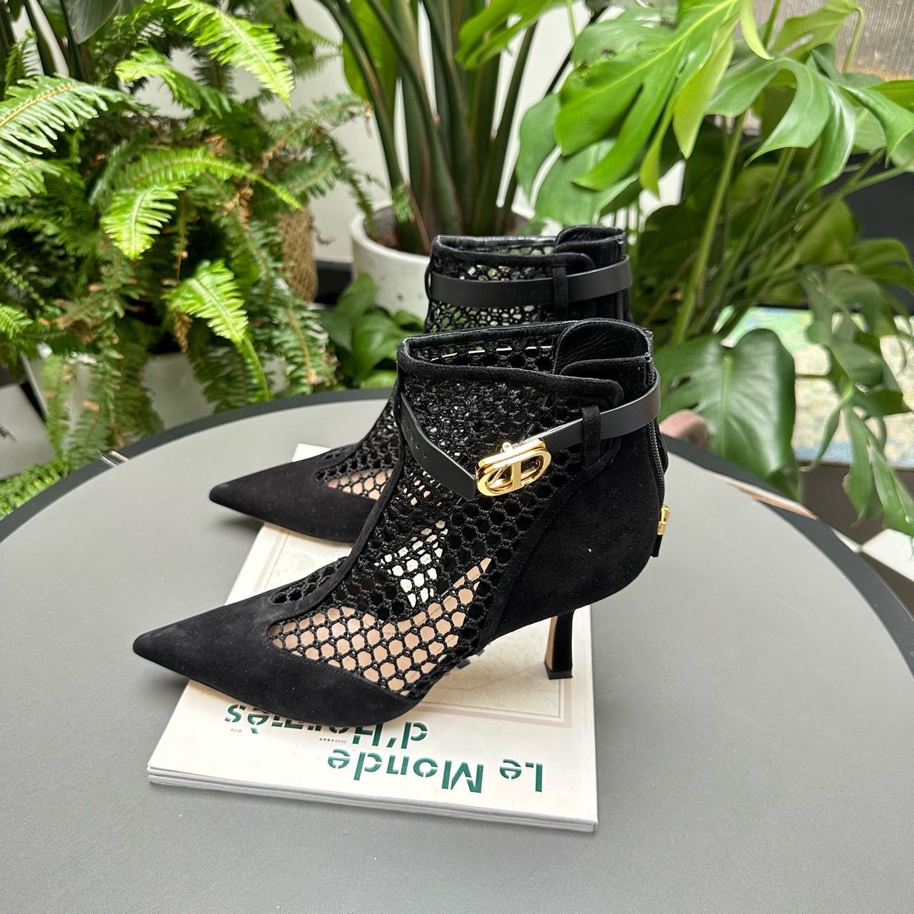 A级 Dior 高跟鞋 跟高5cm 38.5码