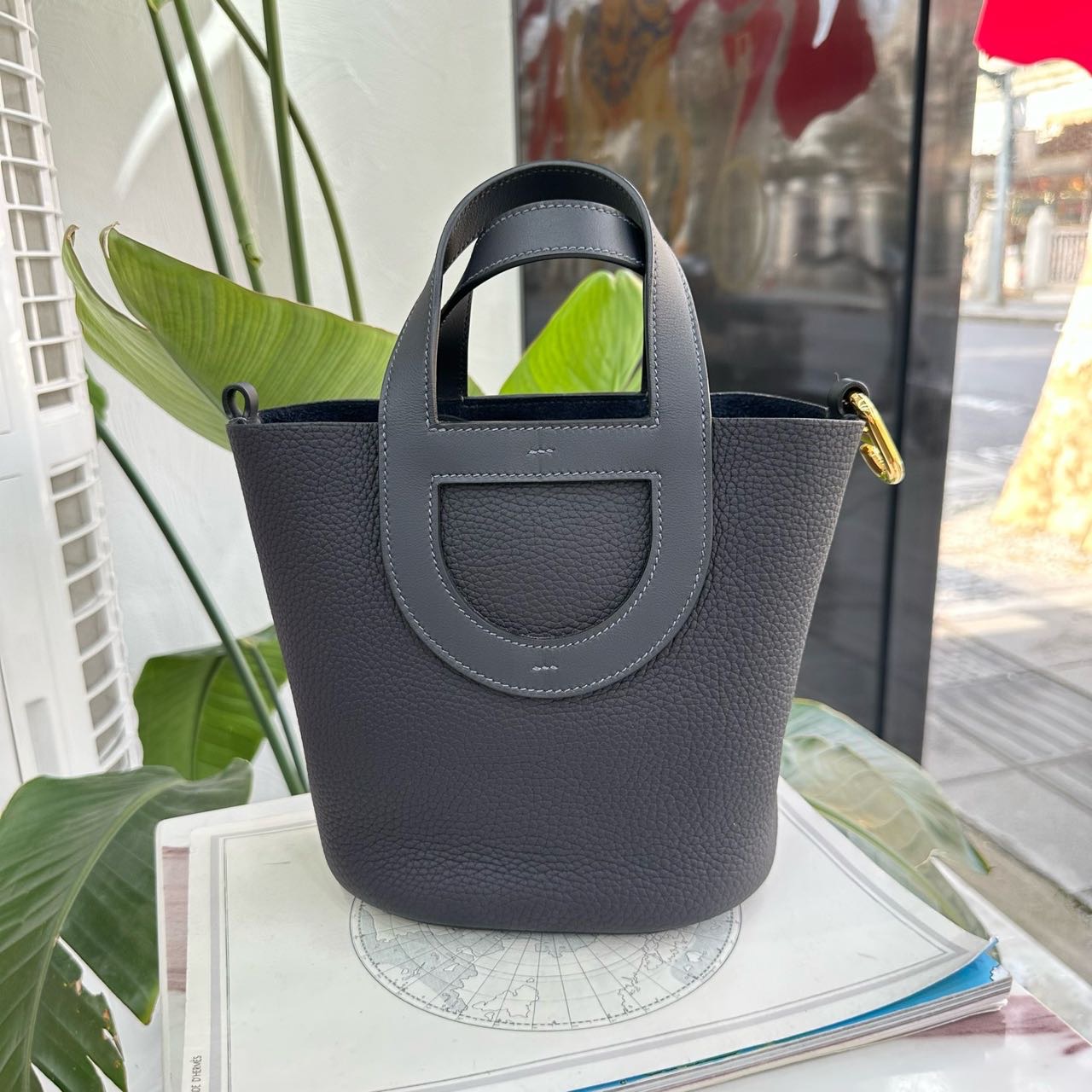 S级 Hermes 爱马仕靛蓝色in the loop菜篮子 Picotin 金扣 TC皮 B刻 缩略图