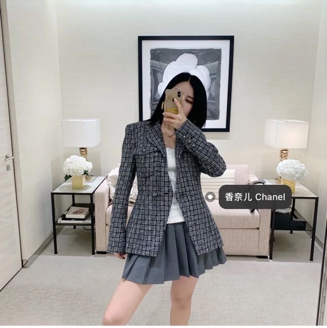 A级 Chanel  19P毛呢大衣/外套 36码 缩略图
