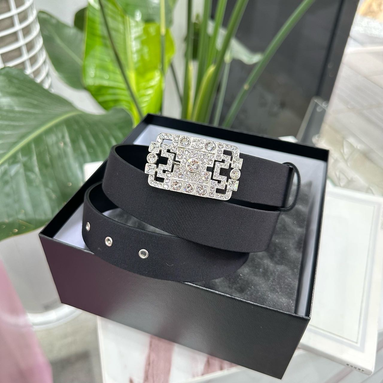 N级 Chanel 水钻腰带 85码 带盒子尘袋