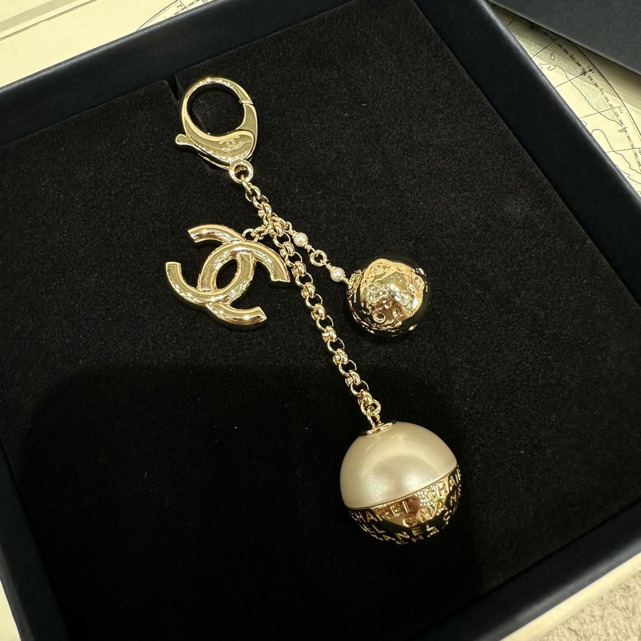 N级 Chanel 25B双C挂件 带盒子