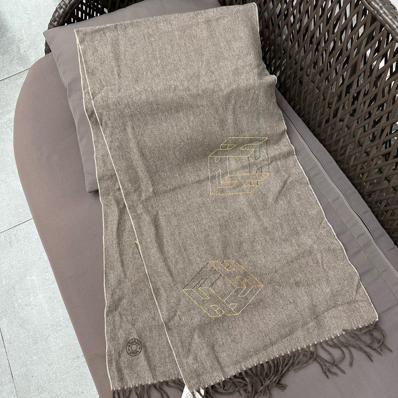N级 Hermes 羊绒围巾 40*160cm 带盒子 缩略图