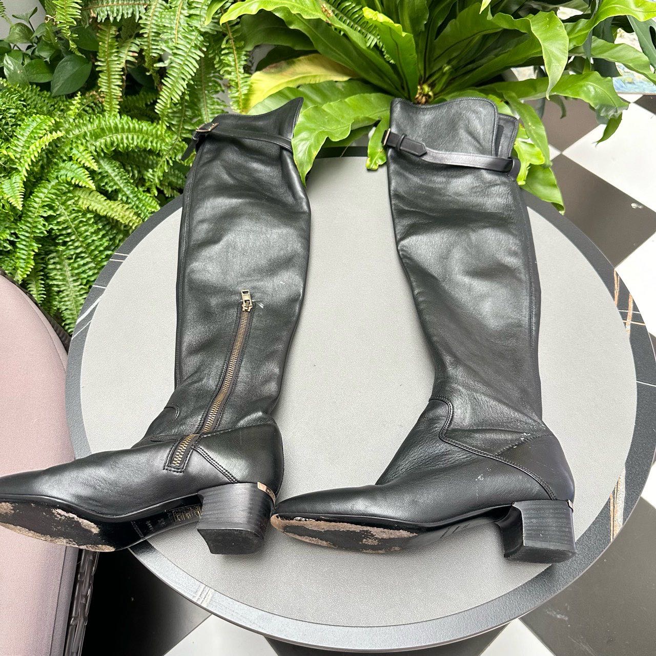 A级 Burberry 高跟皮靴 36.5码 缩略图