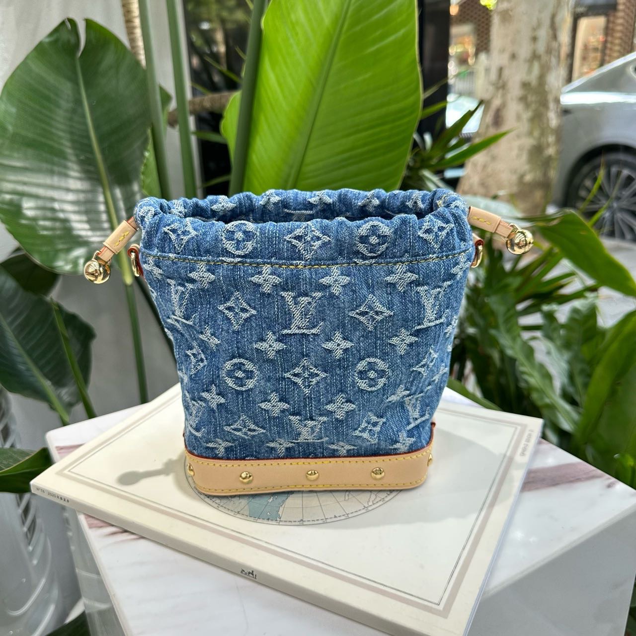 N级 LV 路易威登 新款牛仔单宁小水桶 芯片款 带尘袋