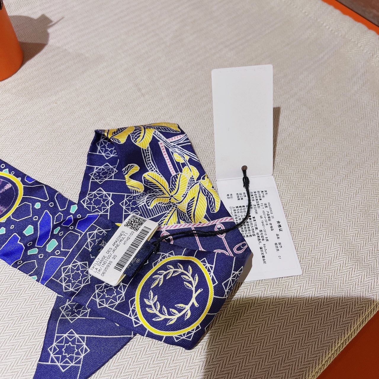 N级 Hermes  新款twilly  现货带盒子