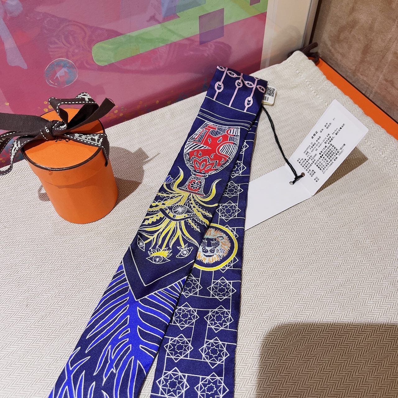 N级 Hermes  新款twilly  现货带盒子 缩略图