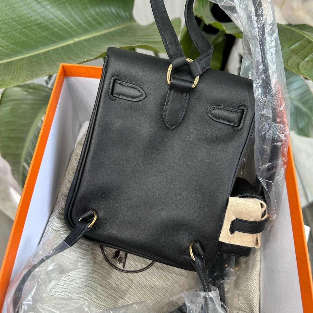 Hermes 黑金Kelly jump swift皮 W刻 全套 缩略图