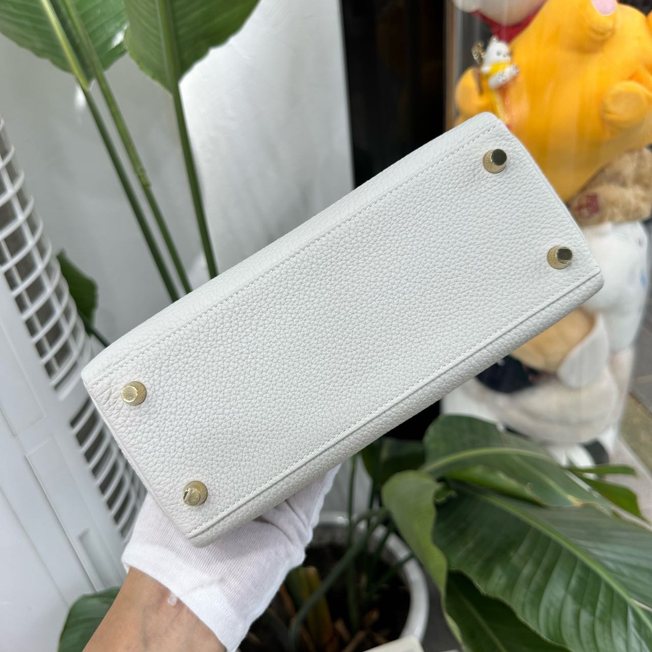 N级 Hermes 奶灰色Kelly25 金扣 togo皮 B刻 全套无票 缩略图