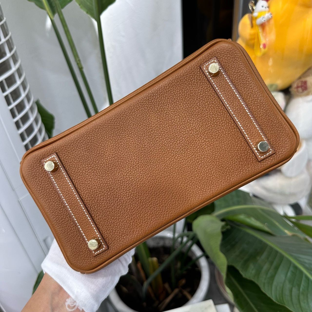 N级 Hermes 34原色福宝马鞍皮birkin25/BK25 金扣 K刻全套无票 缩略图