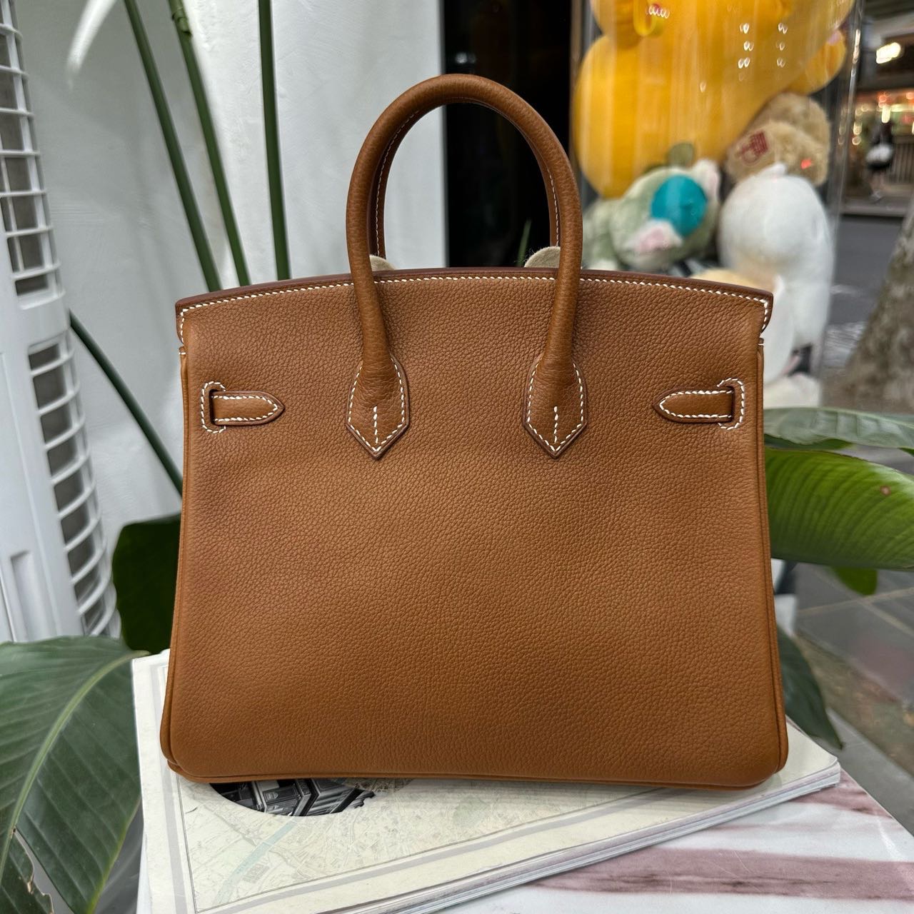 N级 Hermes 34原色福宝马鞍皮birkin25/BK25 金扣 K刻全套无票 缩略图
