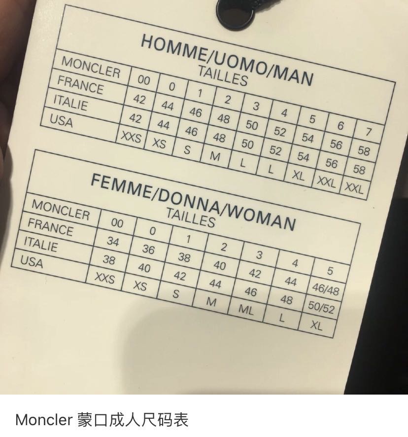 N级 moncler moka  黑色羽绒服 0码 杨幂同款 缩略图