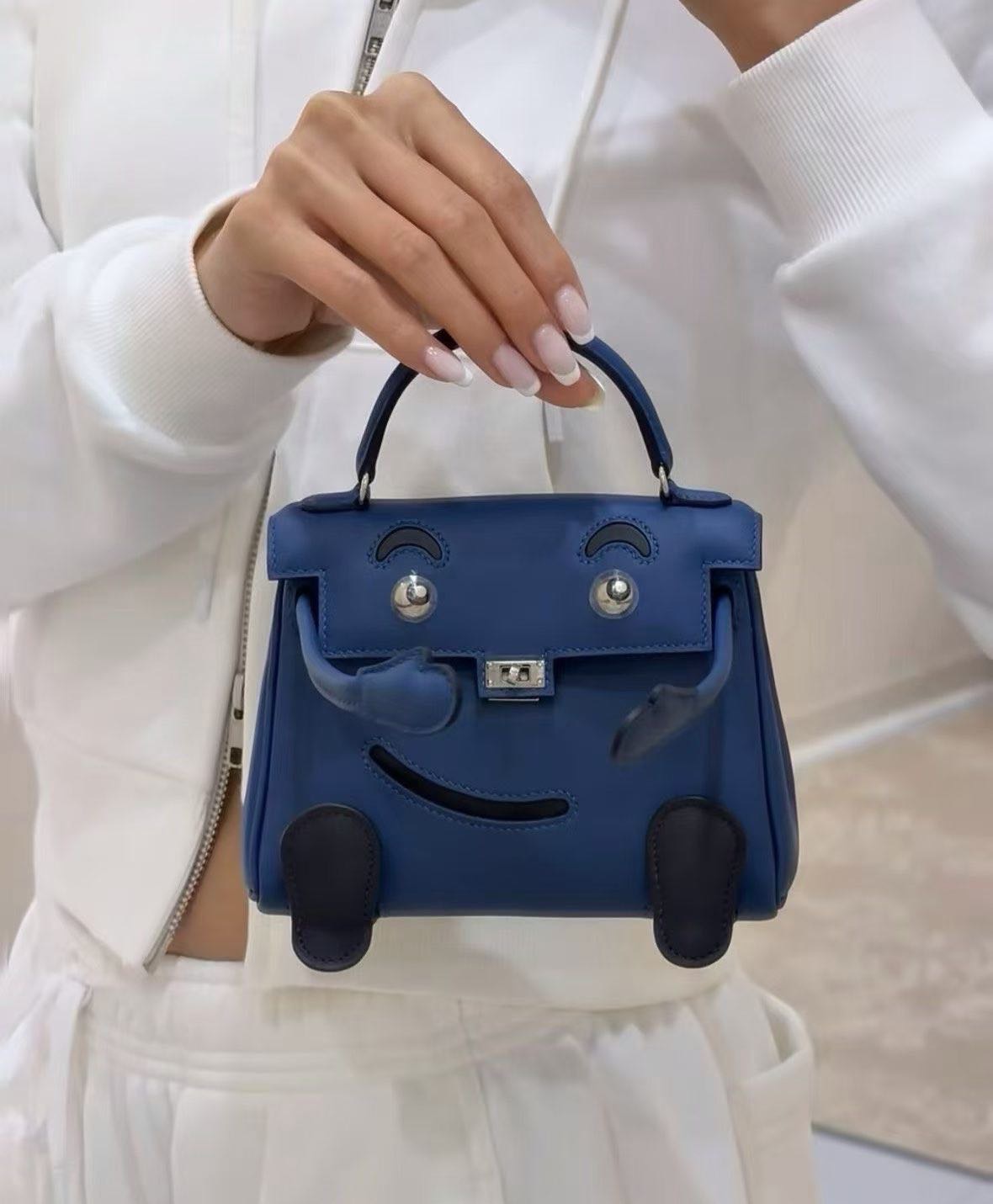 爱马仕 Hermes Kelly doll 扎染蓝 K刻 26票