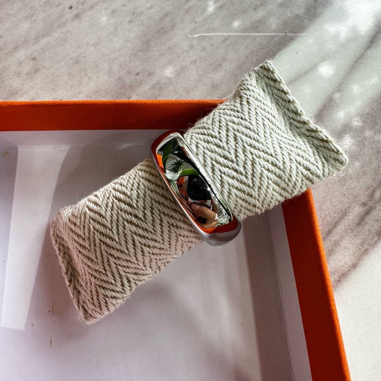 N级 Hermes 珐琅马头戒指 60码 带盒子尘袋 缩略图