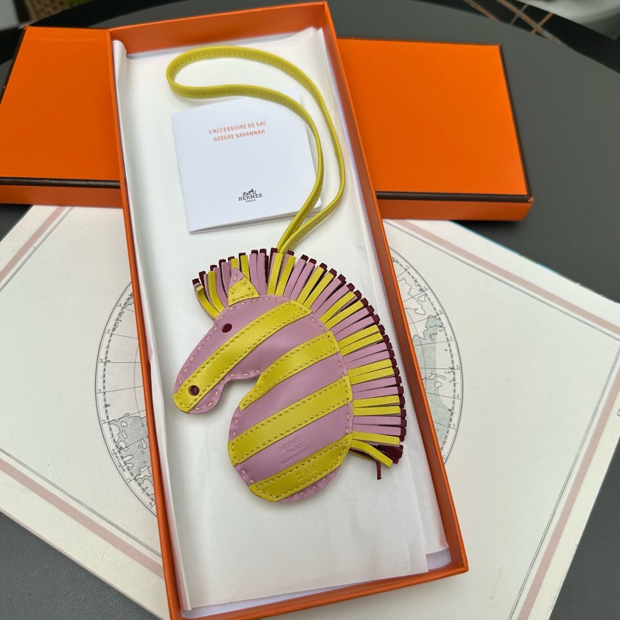 N级 Hermes 拼色海马挂件 带盒子 缩略图