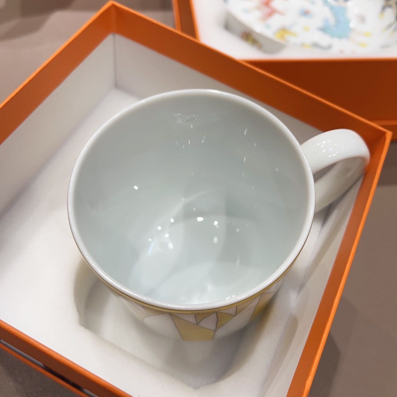 N级  Hermes   黄色 新款杯子 马克杯 缩略图