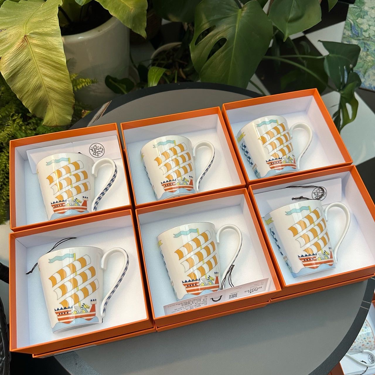 N级 Hermes  陶瓷马克杯 带盒子 缩略图