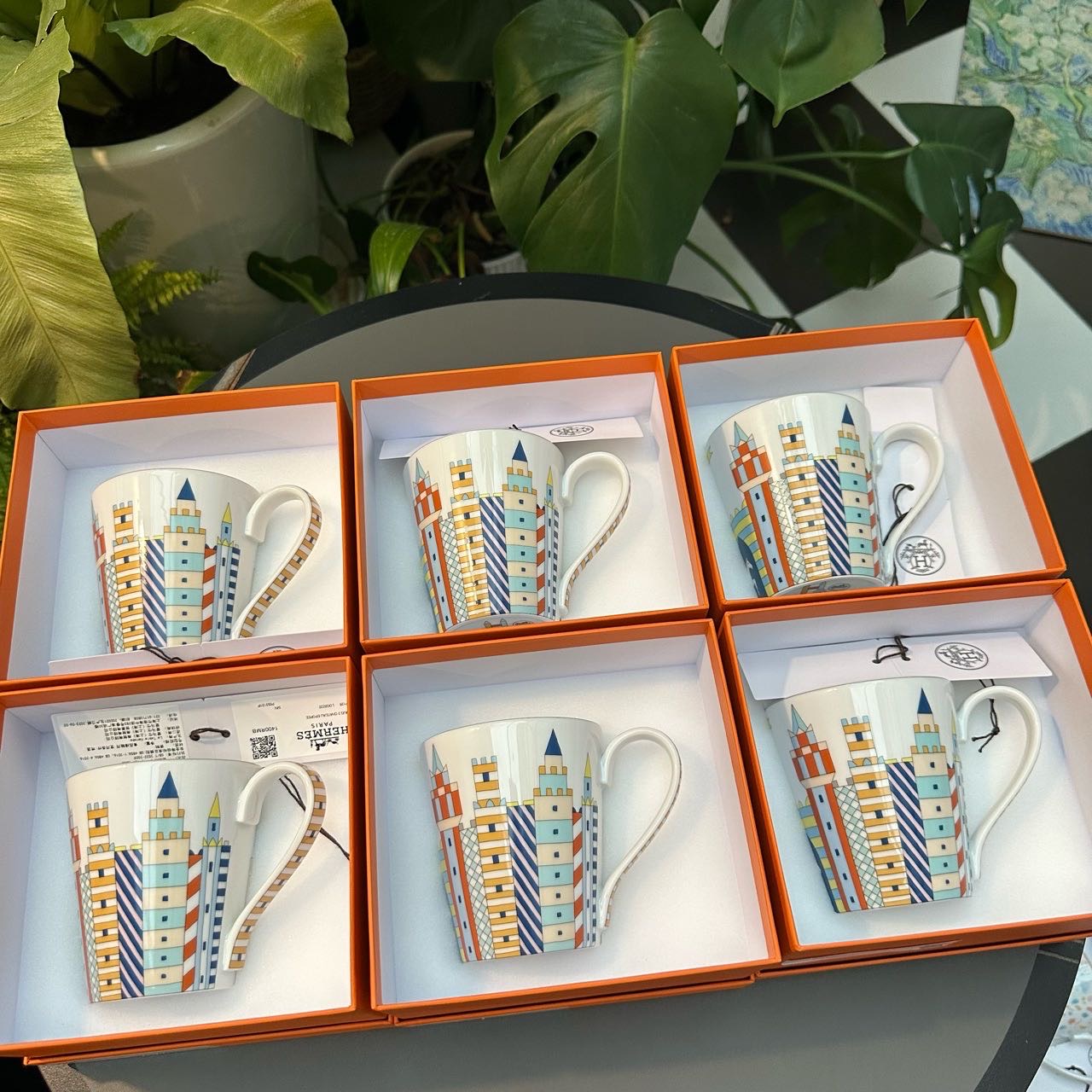 N级 Hermes  陶瓷马克杯 带盒子 缩略图