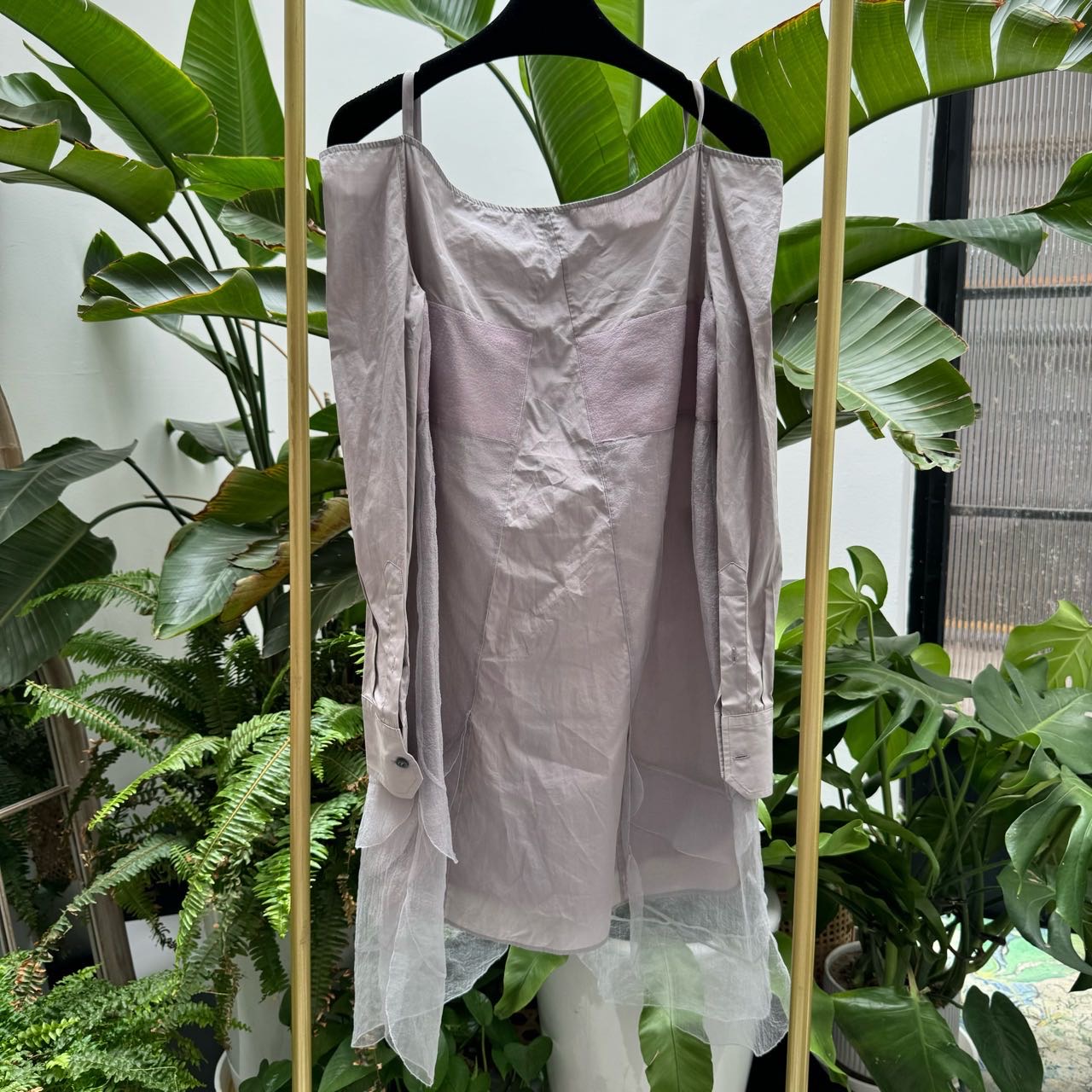 A级 普拉达 PRADA 棉制连衣裙 40码
衣长67✖️胸围46*2✖️肩宽40