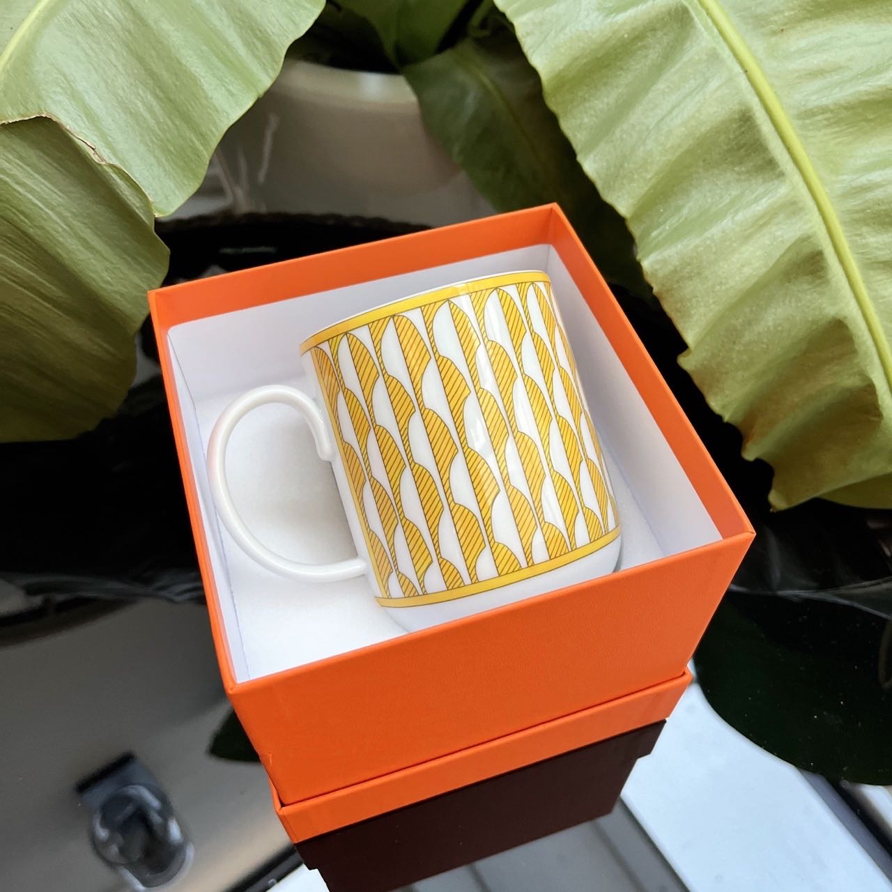 N级Hermes 新款杯子 瓷器 马克杯