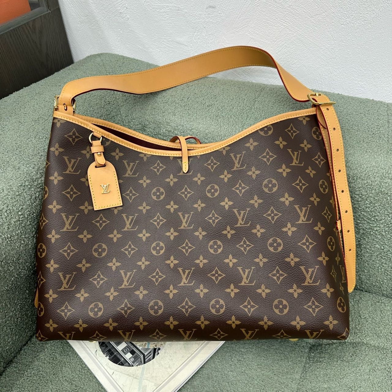 A级 LV 老花carryall 中号 带盒子 缩略图