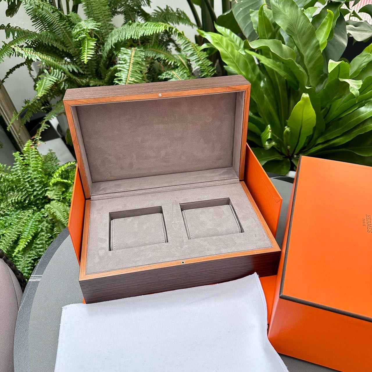 N级 Hermes 木质表盒 带盒子 几千块 缩略图