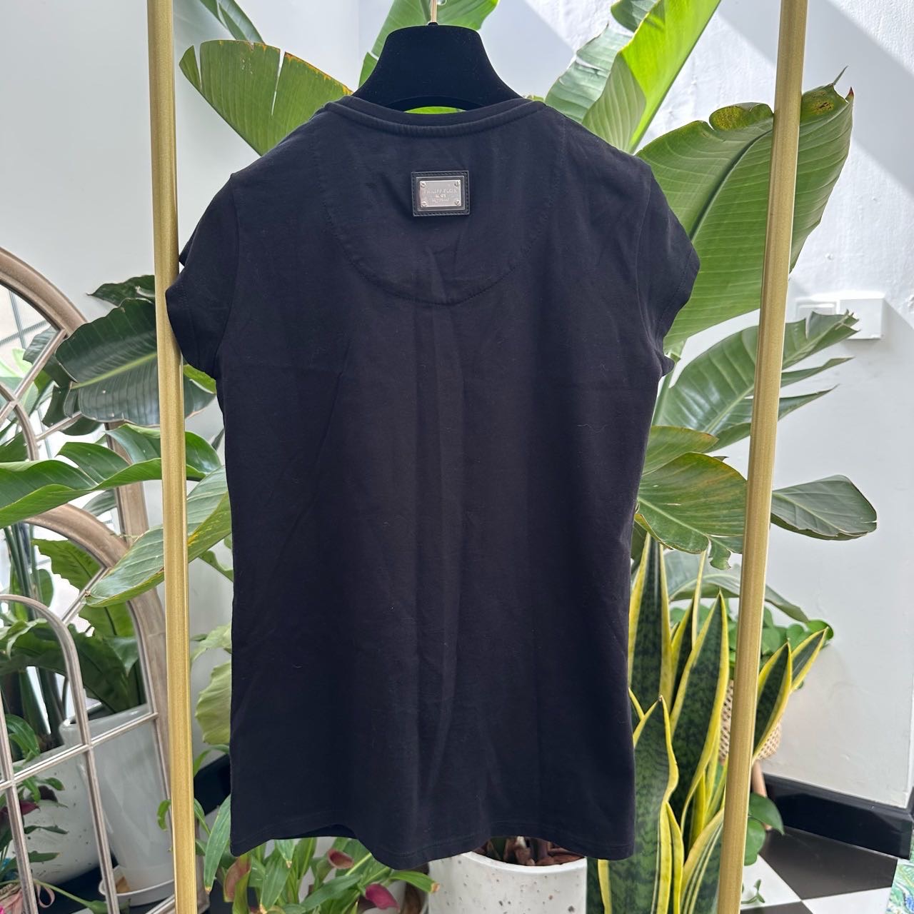A级  Philipp Plein  黑色印花T恤/短袖 S码
衣长59✖️胸围40*2✖️肩宽34 缩略图