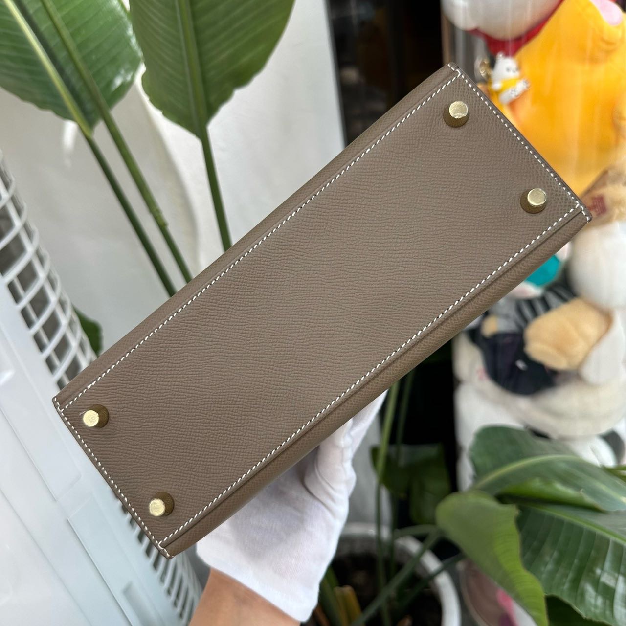 N级 Hermes 大象灰Kelly25 金扣 Epsom皮 G刻 全套 缩略图