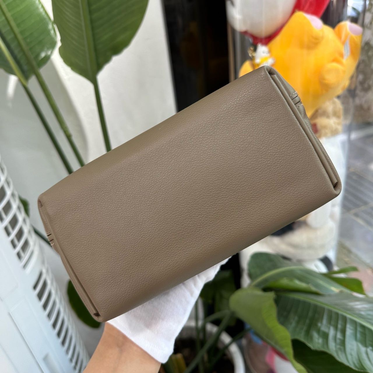 Hermes 大象灰2424 mini 银扣 evercolor皮 B刻 全套 缩略图