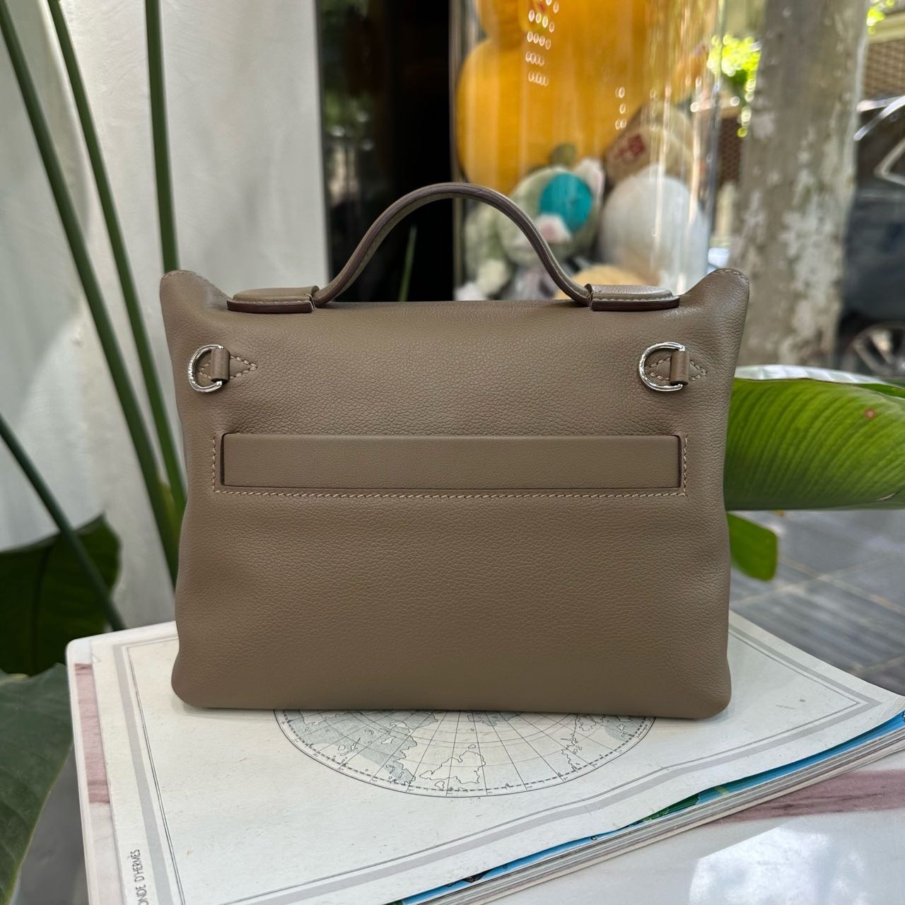 Hermes 大象灰2424 mini 银扣 evercolor皮 B刻 全套 缩略图