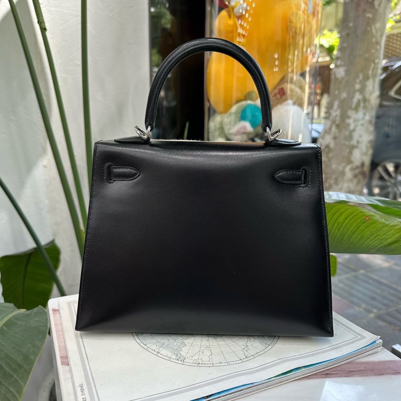 Hermes 黑银Kelly25 box皮 B刻 全套无票 缩略图