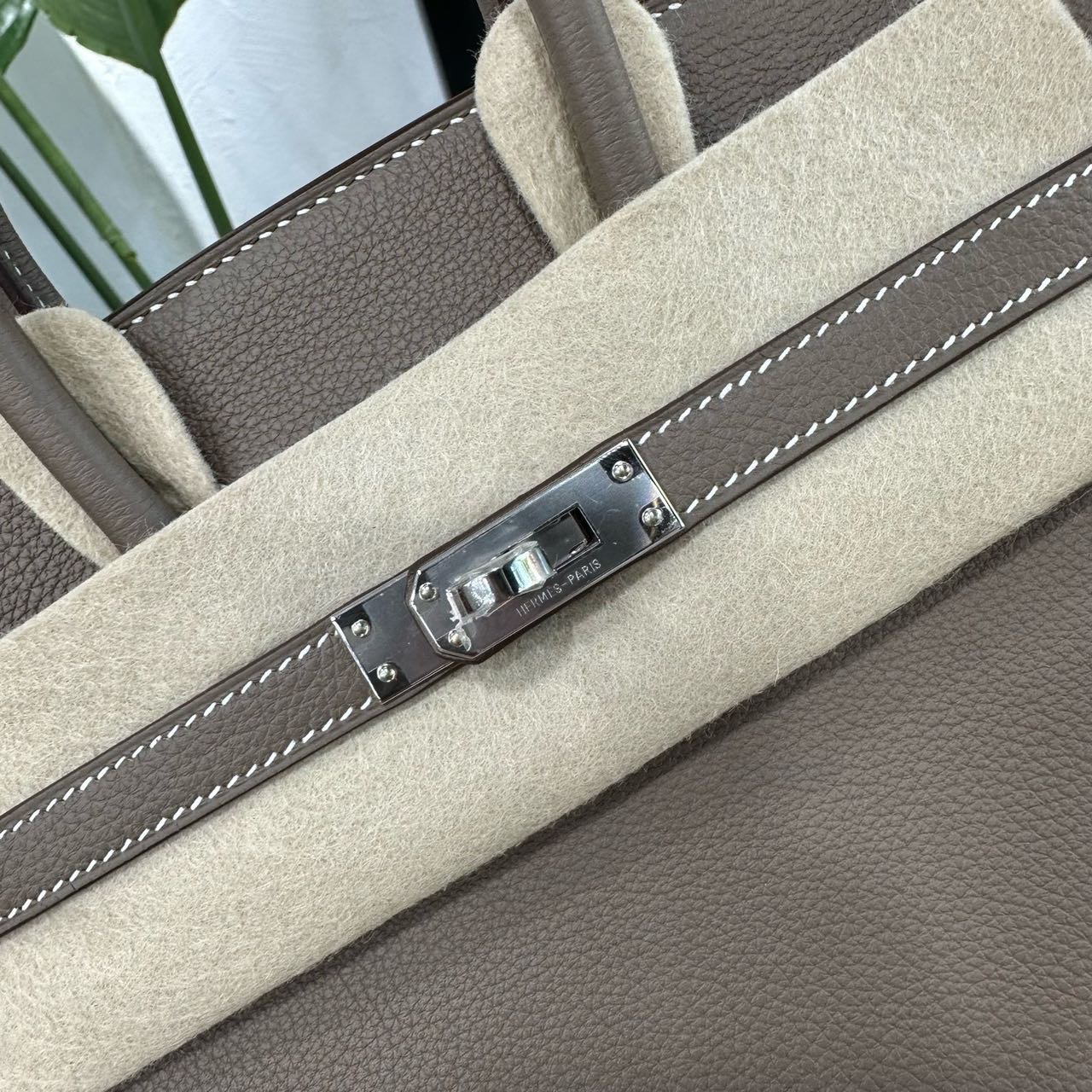 Hermes 大象灰birkin25/BK25 银扣 Togo皮 K刻全套 缩略图