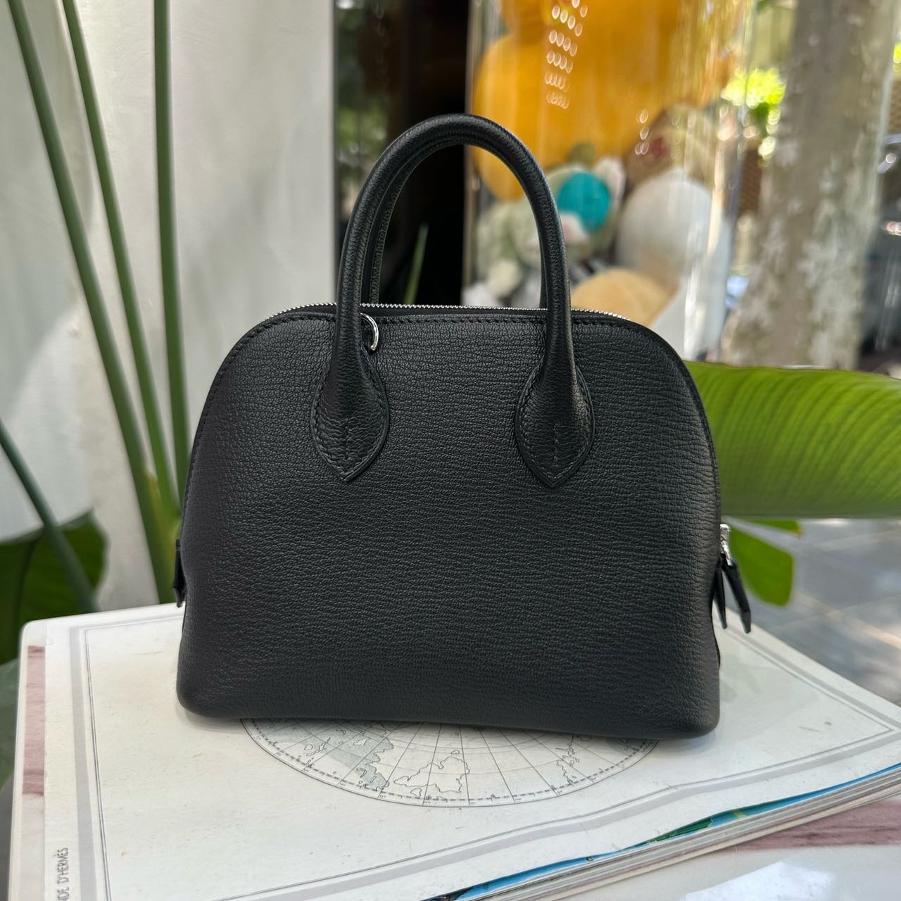 Hermes 黑银mini bolide山羊皮 G刻 全套 缩略图