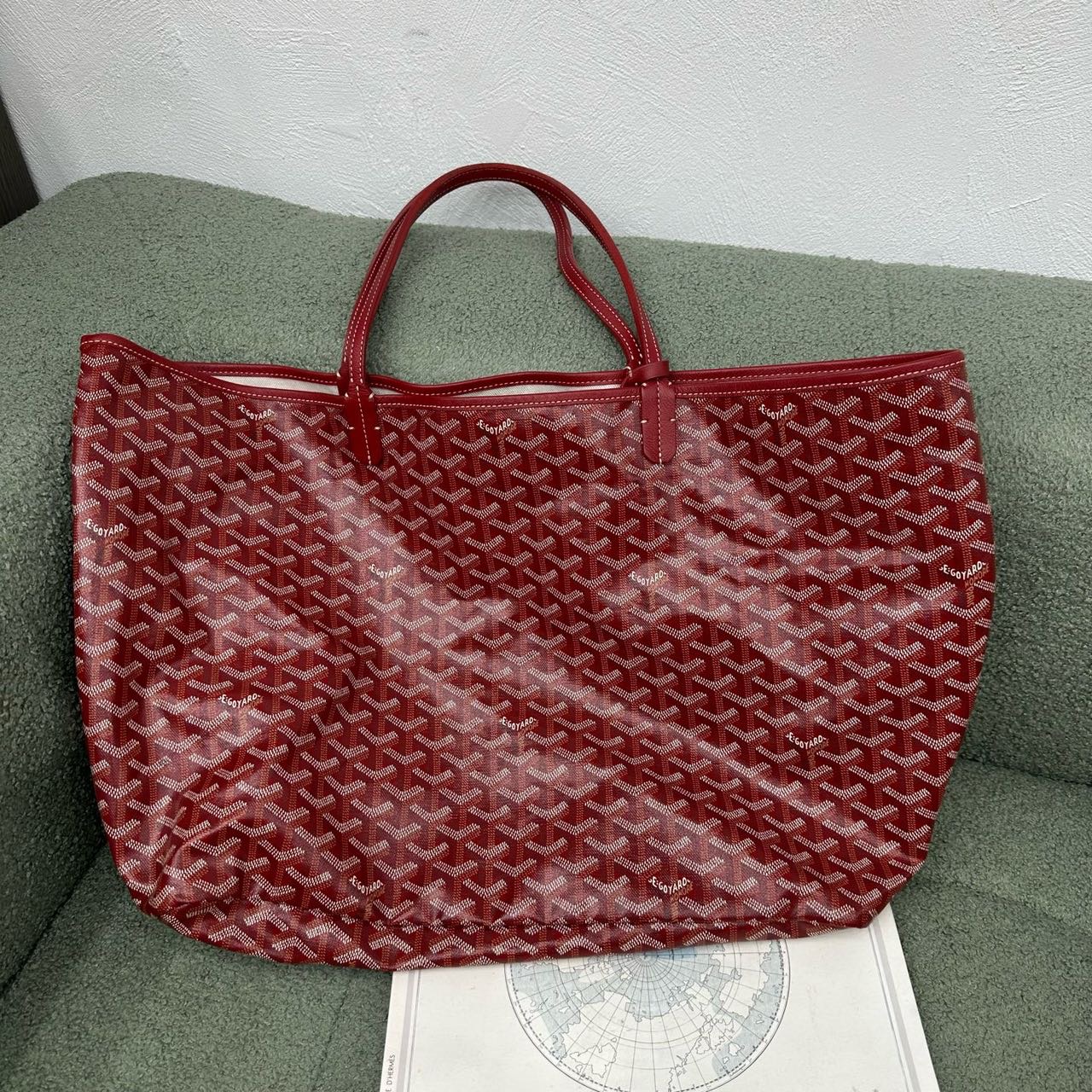 A级 goyard 老花tote包 大号 17年