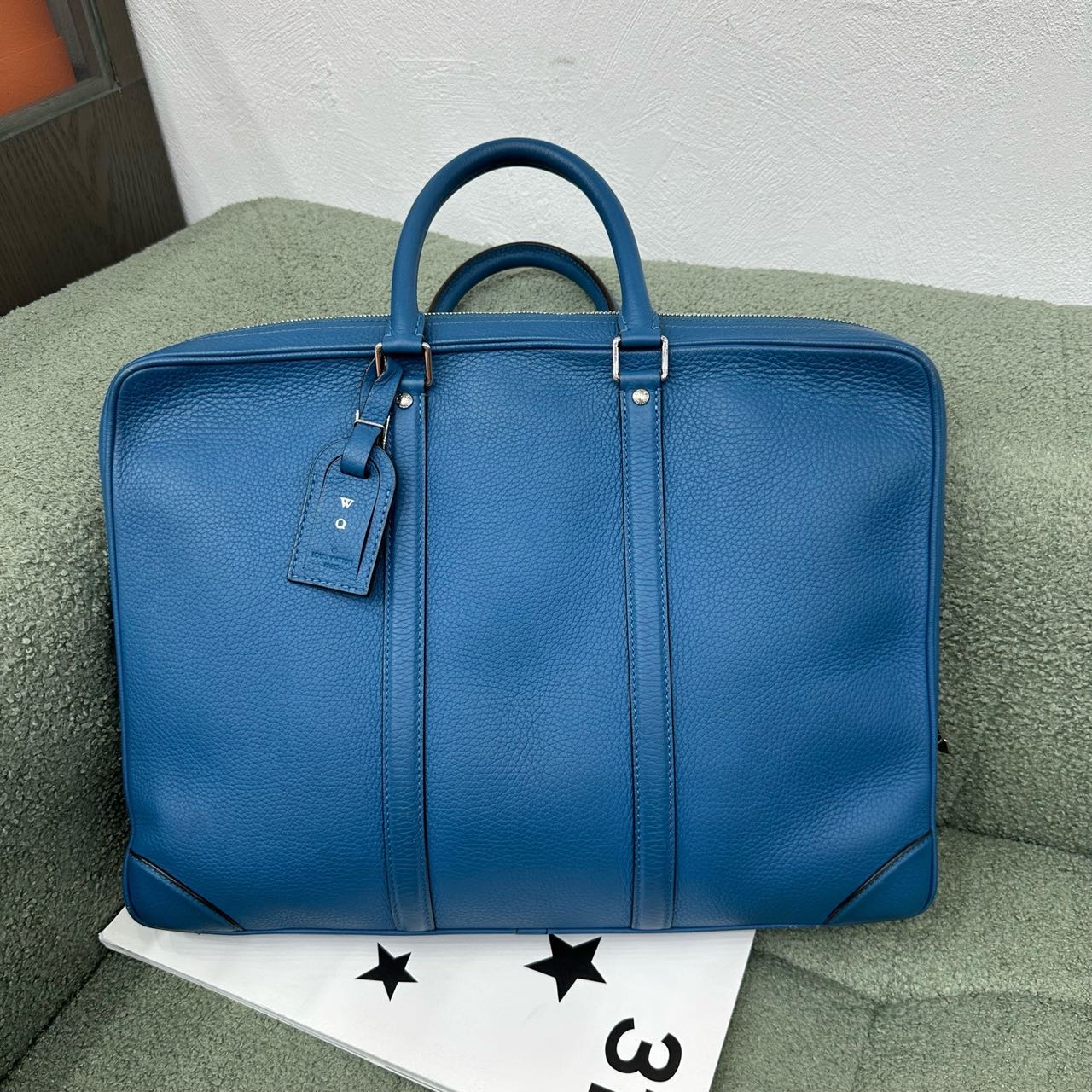A级 LV 全皮公文包 13年