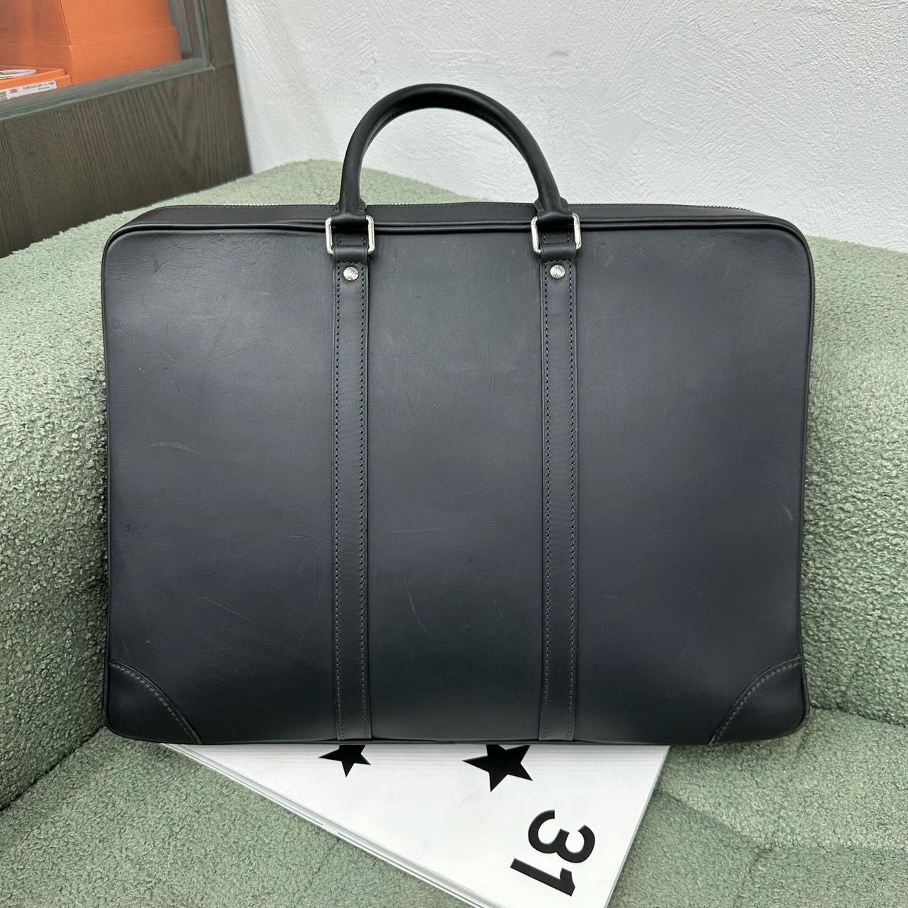 A级 LV 全皮公文包 13年