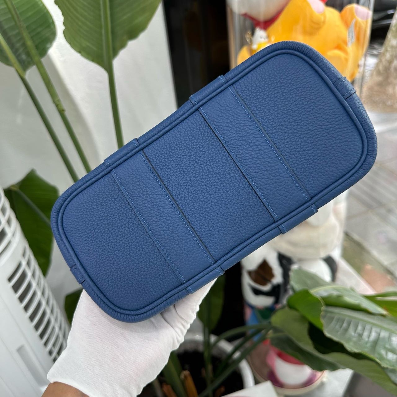Hermes 扎染蓝mini garden party/花园 G刻 全套 缩略图