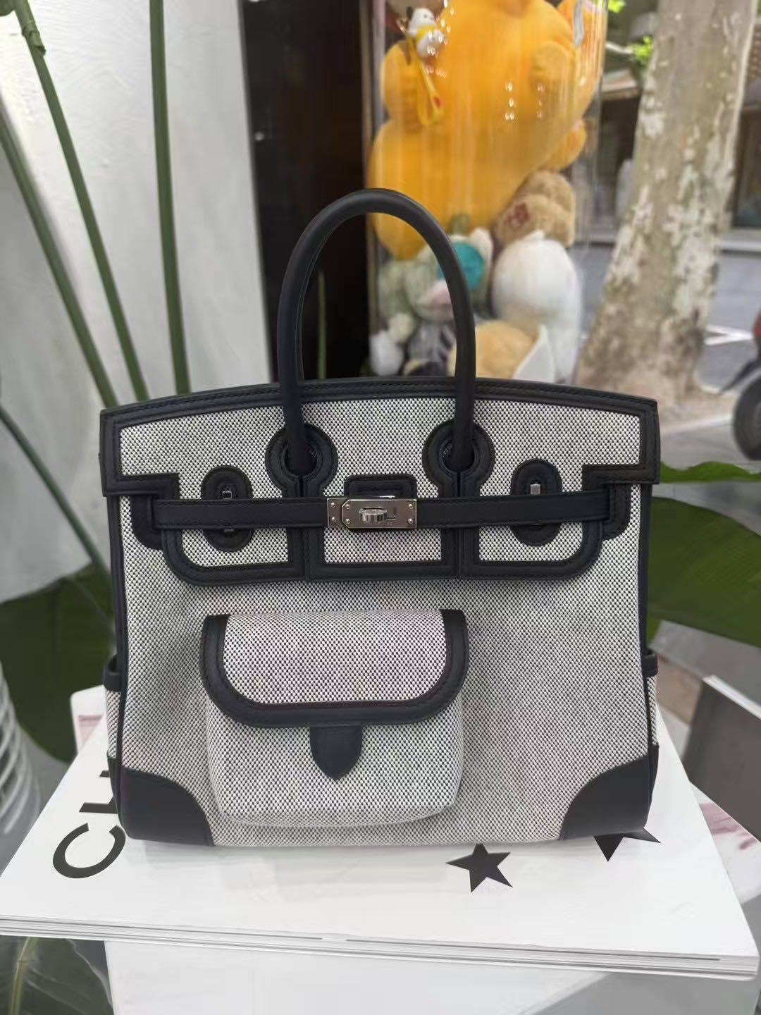 Hermes Birkin 25 cargo熊猫 K刻全套 现货